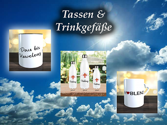 Tassen u. Trinkgefäße
